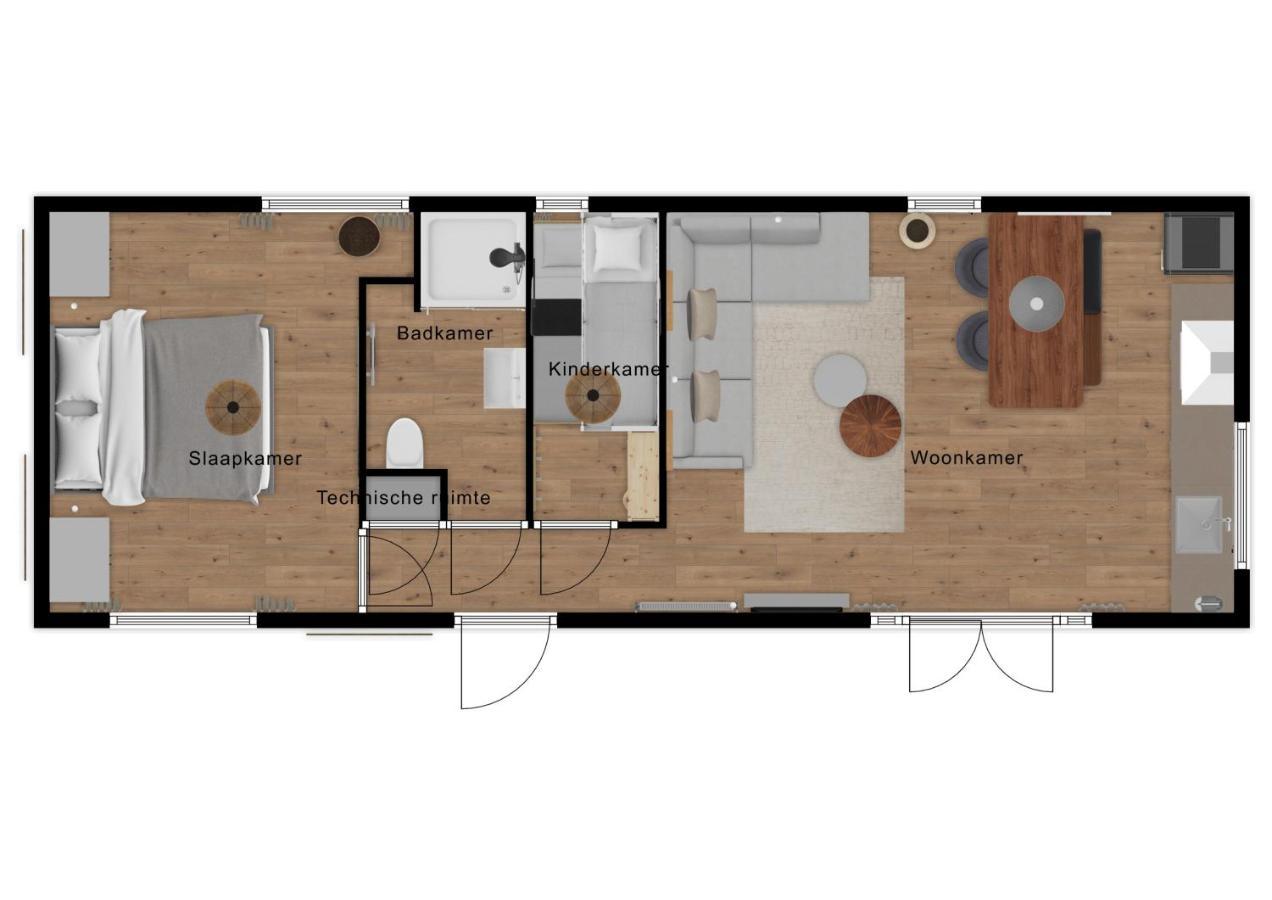 Cabin 33 Grou Villa Dış mekan fotoğraf
